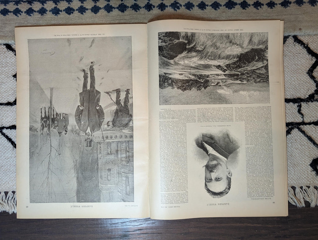1891 Remington "Wounded Knee" & Pine Ridge — Five Prints, Springfield — Jan 24