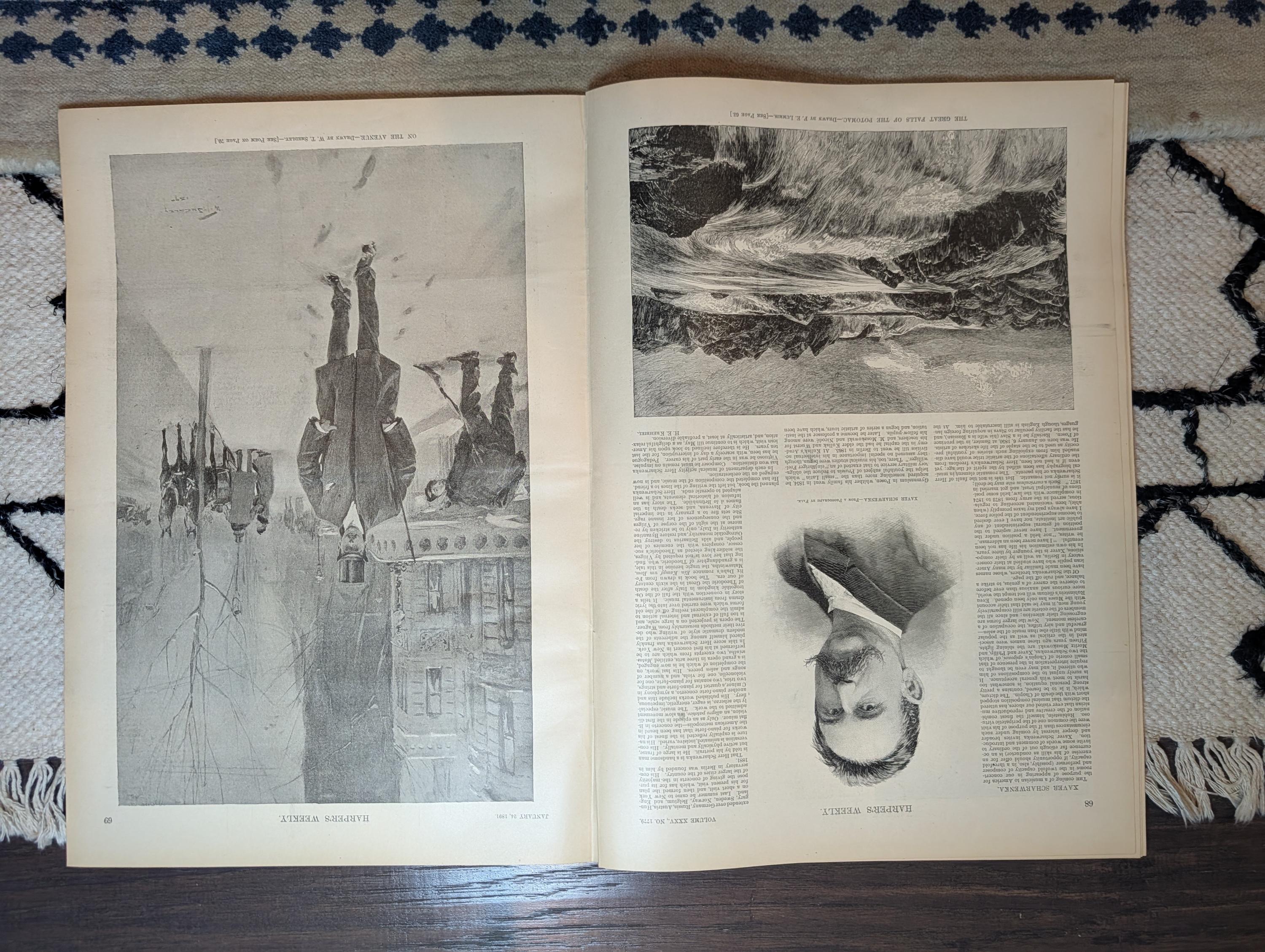 1891 Remington "Wounded Knee" & Pine Ridge — Five Prints, Springfield — Jan 24