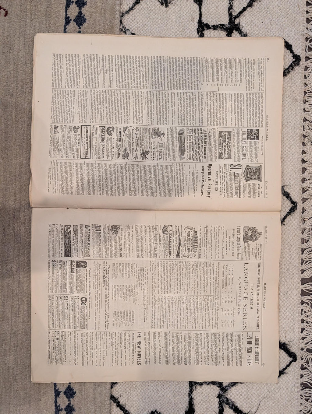 1877 Southern California Sports, Nast Cartoons, Constantinople — Mar 3