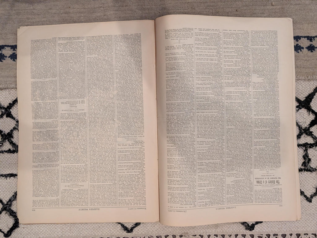 1877 Chief Joseph Surrender, Nicopolis Ruins, Nast Elephant — Nov 17