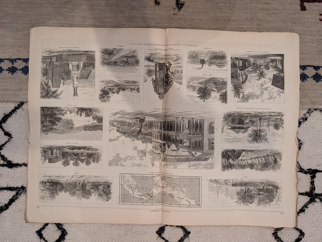 1877 Gen. Miles vs. Indians, Panama Railroad, York Minster — Apr 7