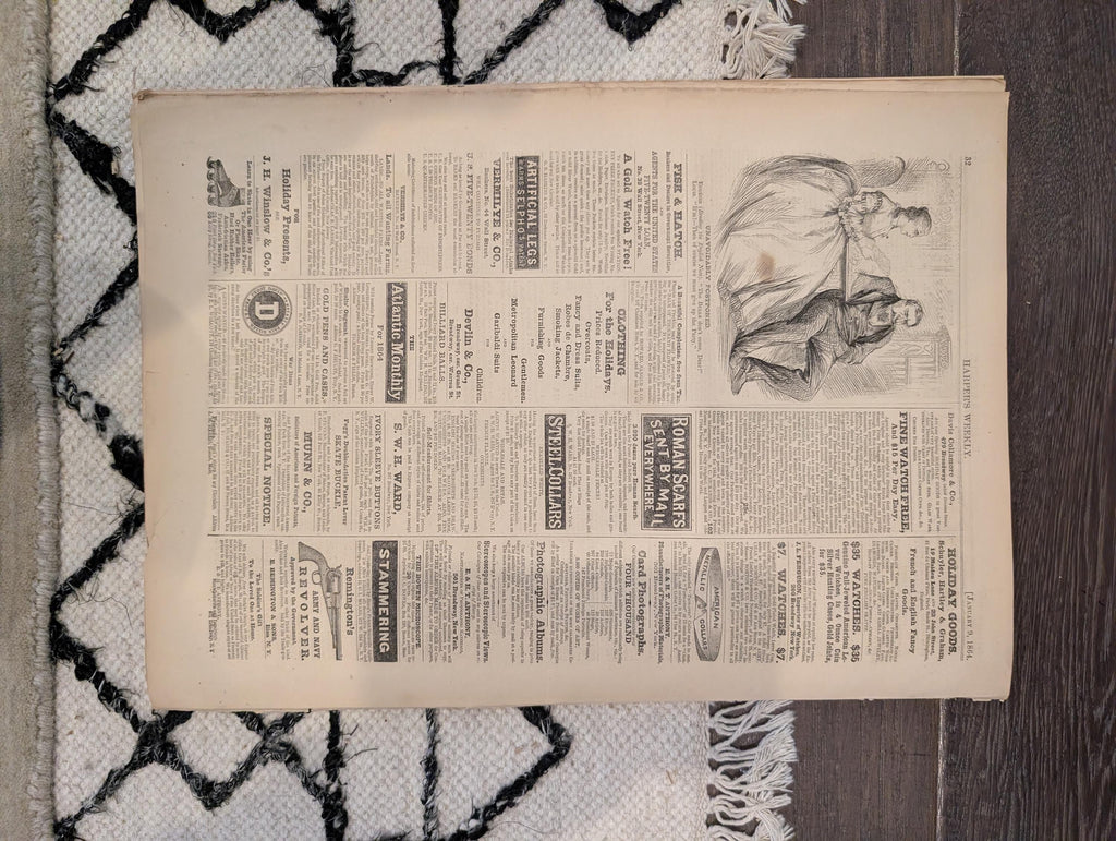 Harper's Weekly 1864 Battle of Ringgold Jan 09 Fort Sanders Longstreet