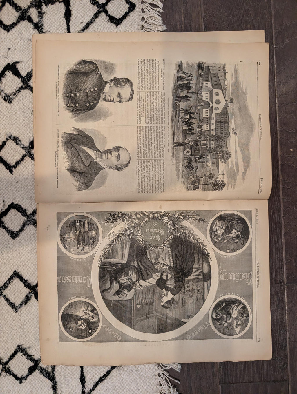 Harper's Weekly 1864 Knoxville Tennessee April 09 Thomas Nast