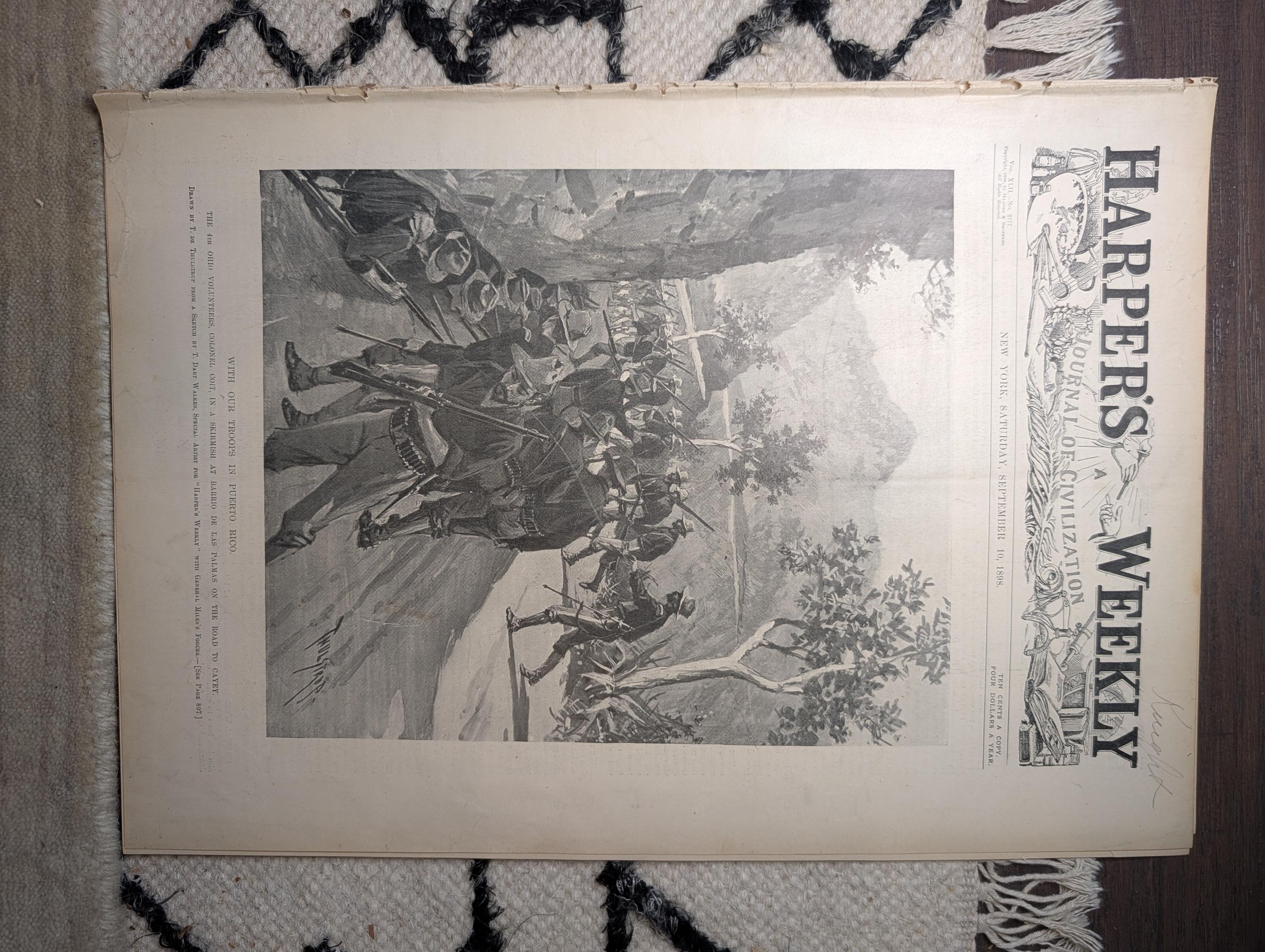 1898 Hawaii Flag Raised, 71st NY Homecoming, Golf Photos, Camp Wikoff — Sep 10