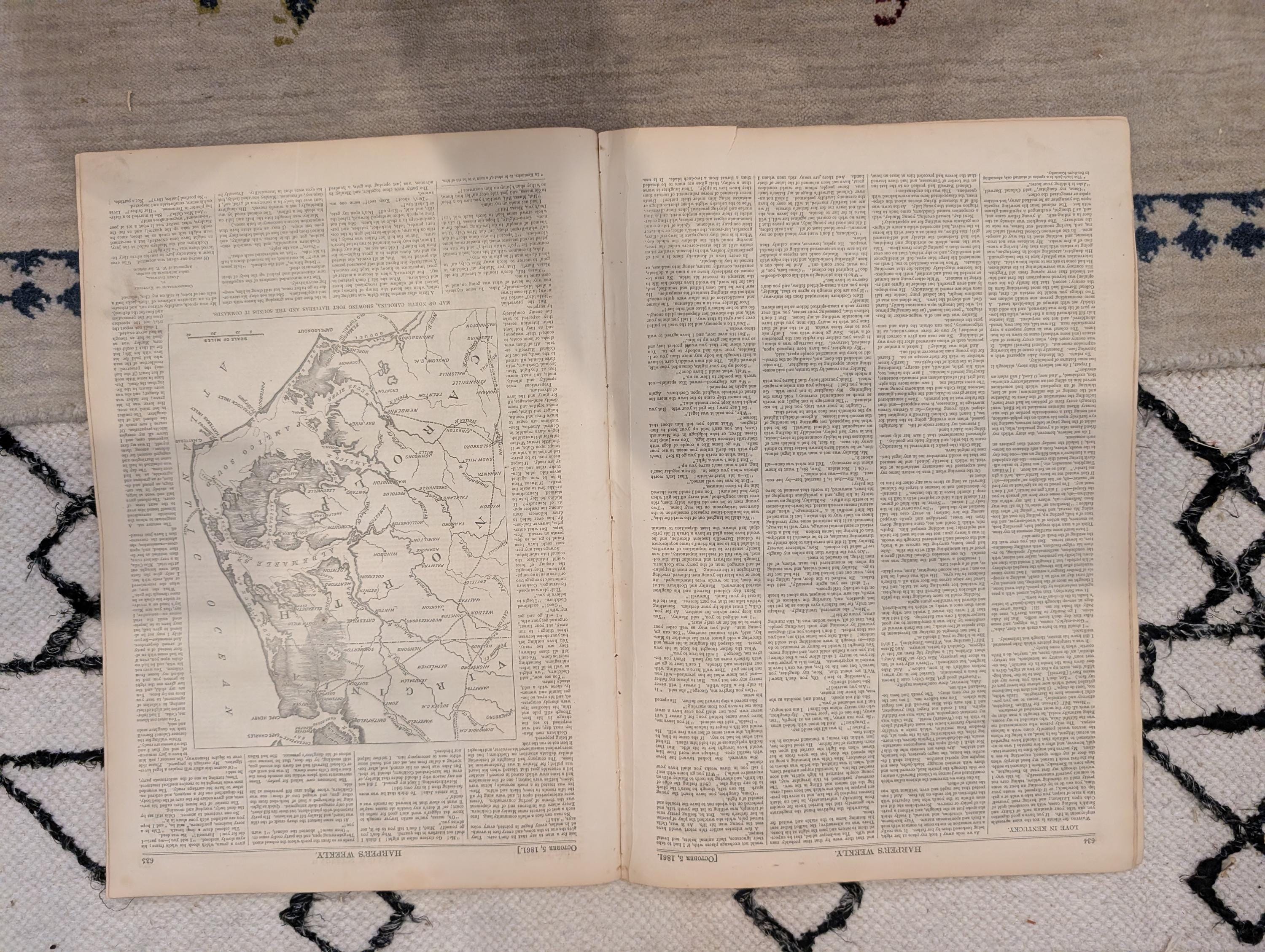 1861 Berdan Sharpshooters Harper's Weekly Oct 05 Telescopic Rifle 1st Ohio Zouaves