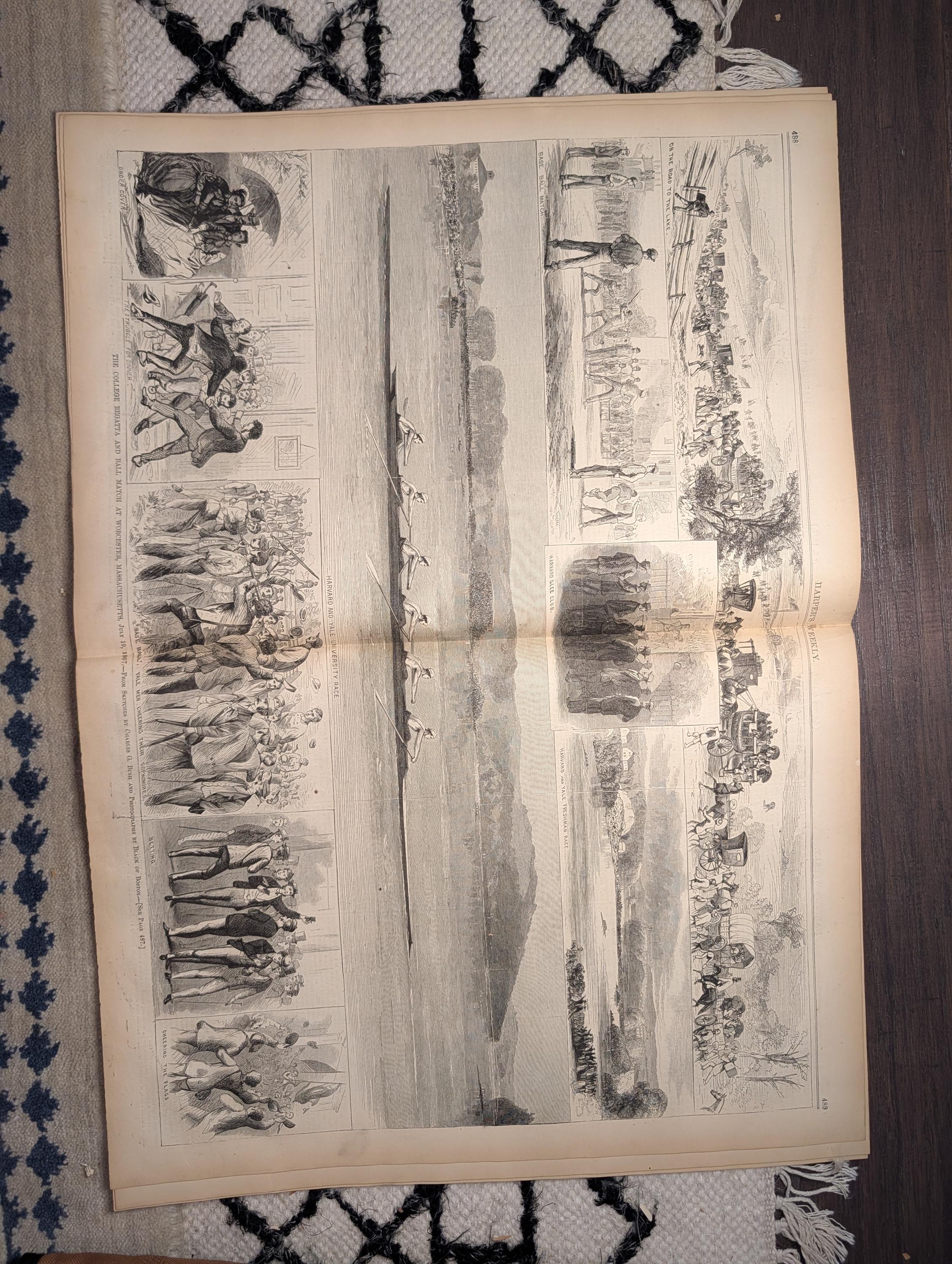 1867 General Custer Sioux Stampede, Black Emigrants North — Aug 3