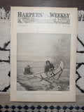 1891 Remington Indian Fishing Front Page, J. Bruce Ismay Pre-Titanic, Badminton — Apr 4