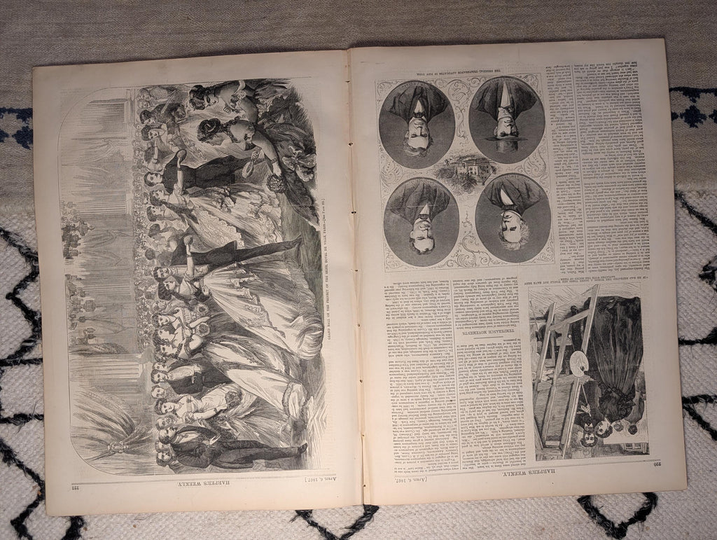 1867 Nast St. Patrick's Day, Reconstruction Commanders Centerfold — Apr 6