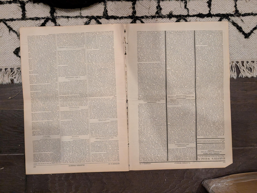 1881 Garfield Death Foldout, Early Tennis Staten Island, Opium Smoking NYC — Sep 24