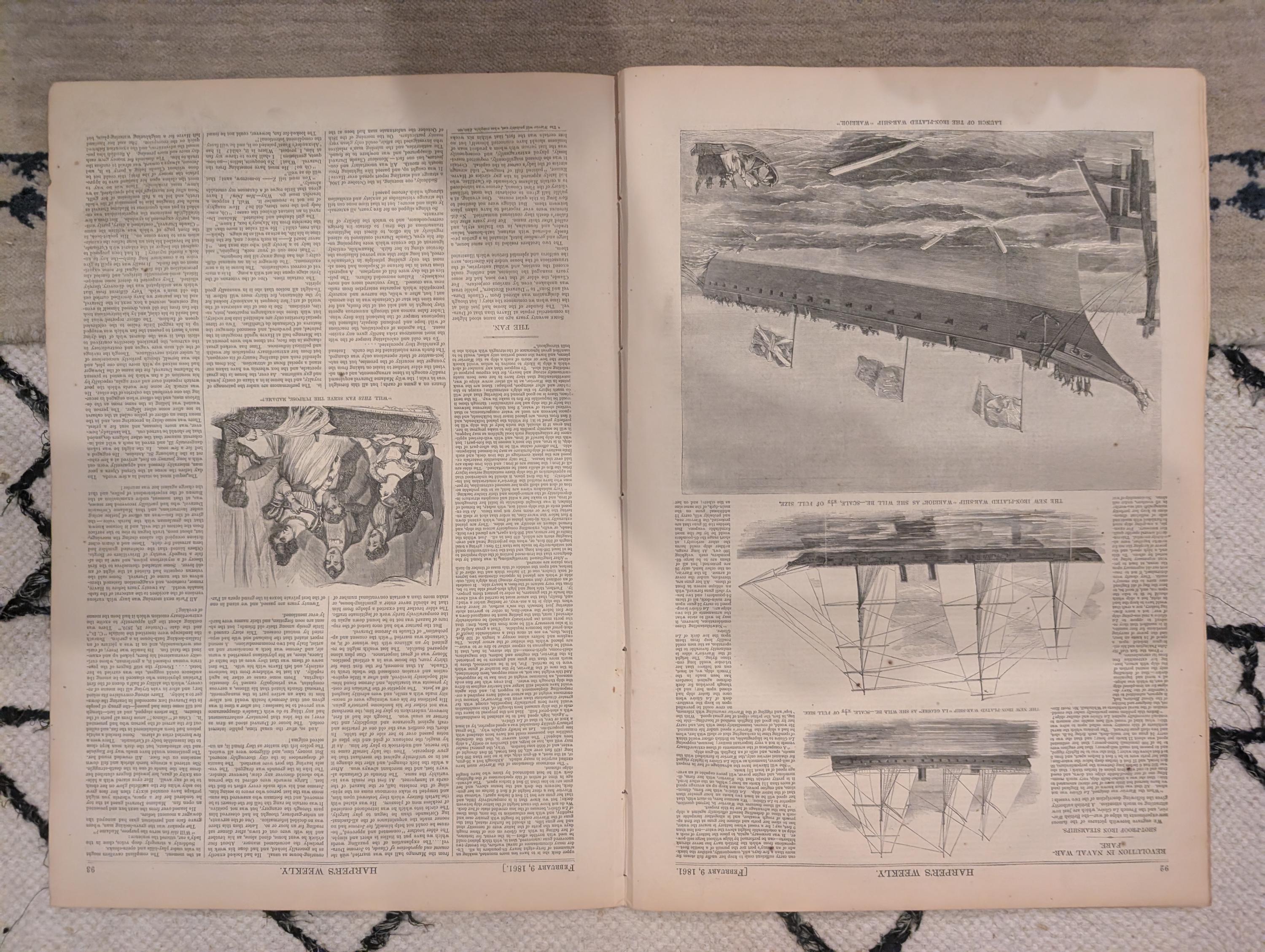 1861 Alabama Delegation Secession Harper's Weekly Feb 09 Montgomery Map