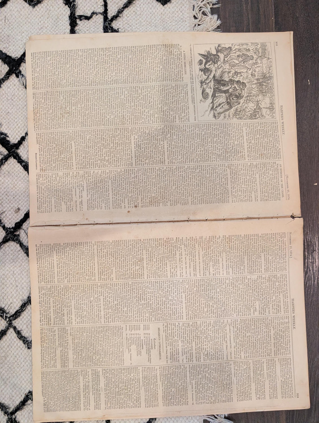 1874 Republican Elephant Nast, Tilden Governor, Family Lawyer — Nov 21
