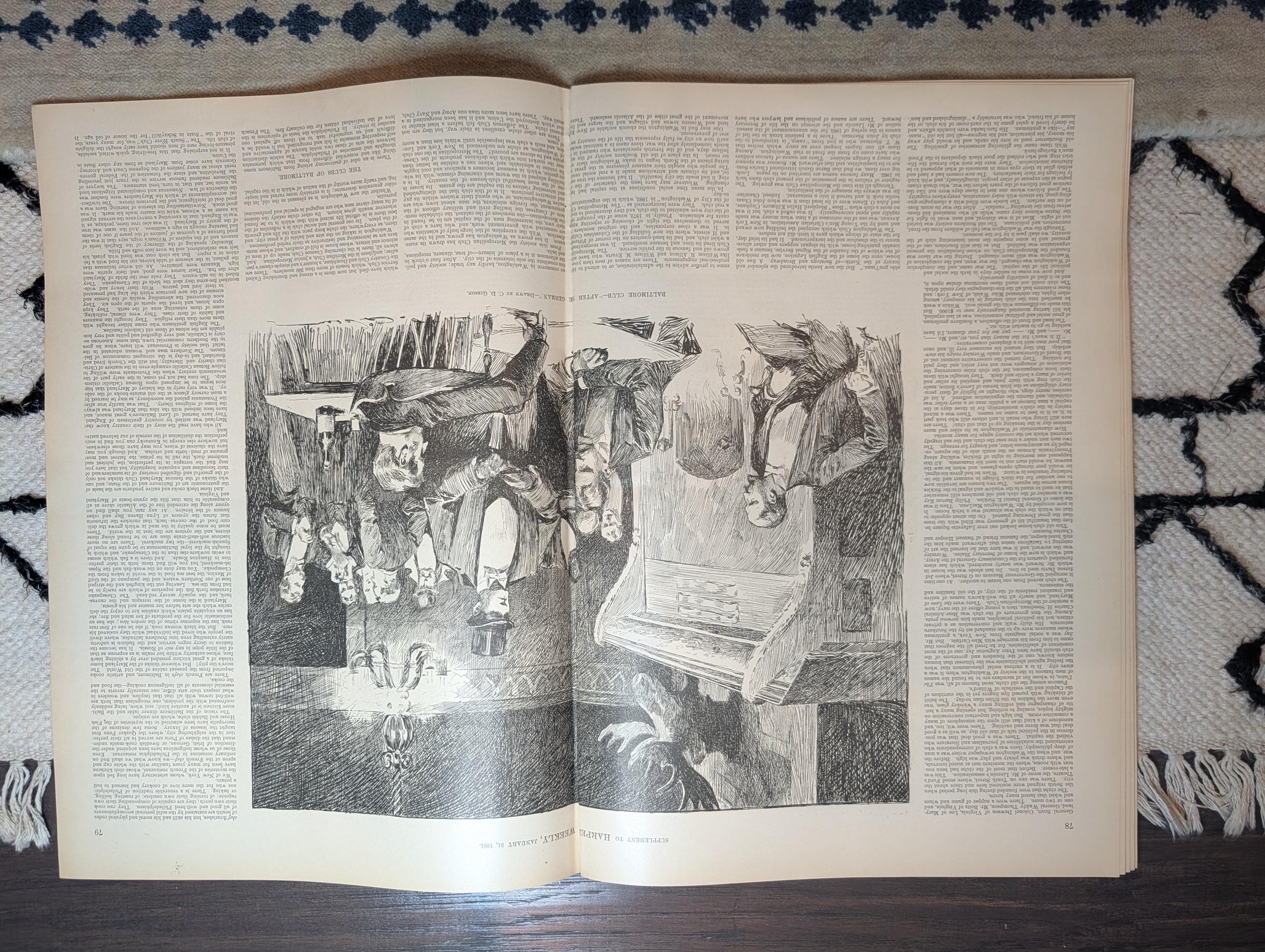 1891 Remington "Wounded Knee" & Pine Ridge — Five Prints, Springfield — Jan 24