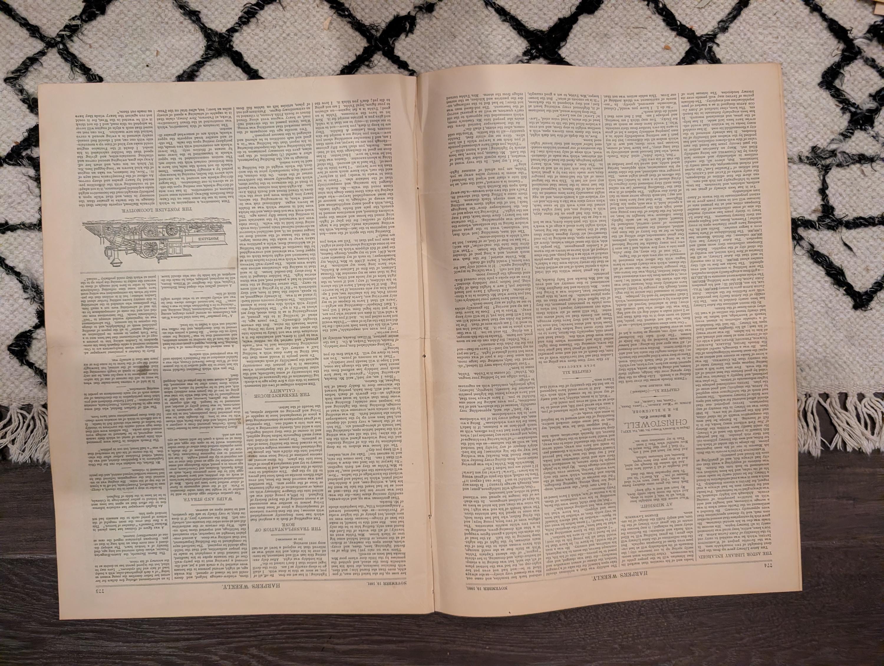 1881 America's Cup Race, Grand Street Tenement Disaster, Shore Shooting — Nov 19