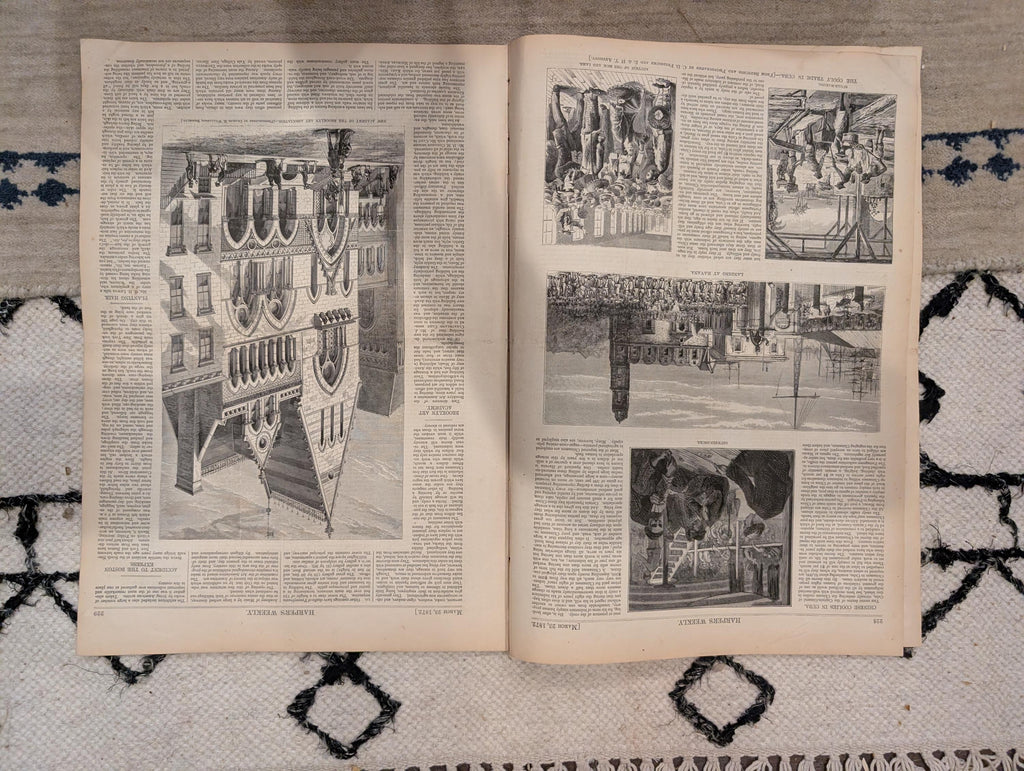 1872 Wagga-Wagga Tichborne Case Harper's Weekly March 23 Thomas Nast