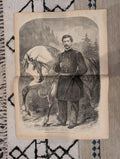 1861 George McClellan Centerfold Harper's Weekly Sept 21 Springfield Armory