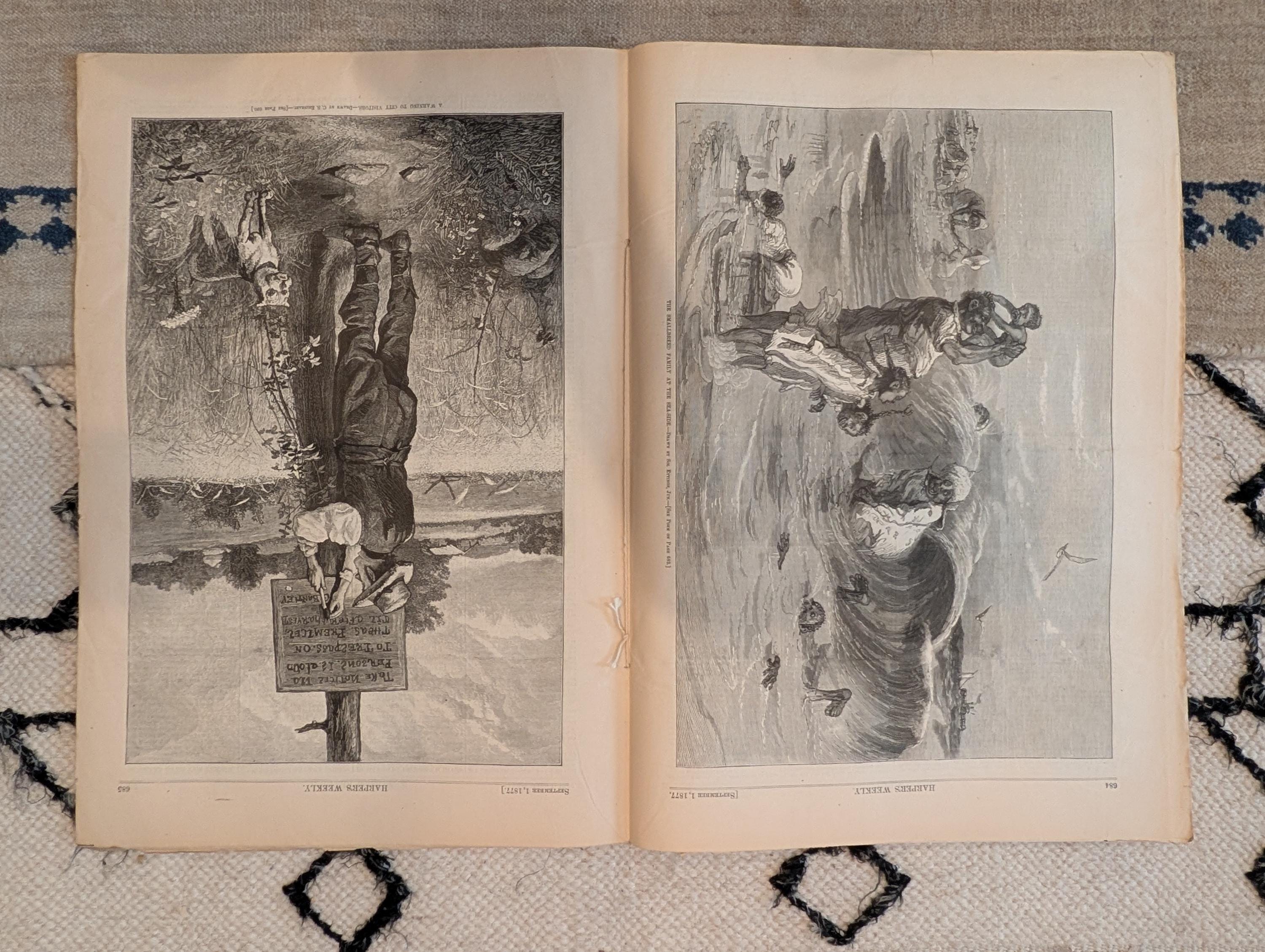 1877 Chief Joseph Nez Perce Portrait, Around-the-World Steamship — Sep 1