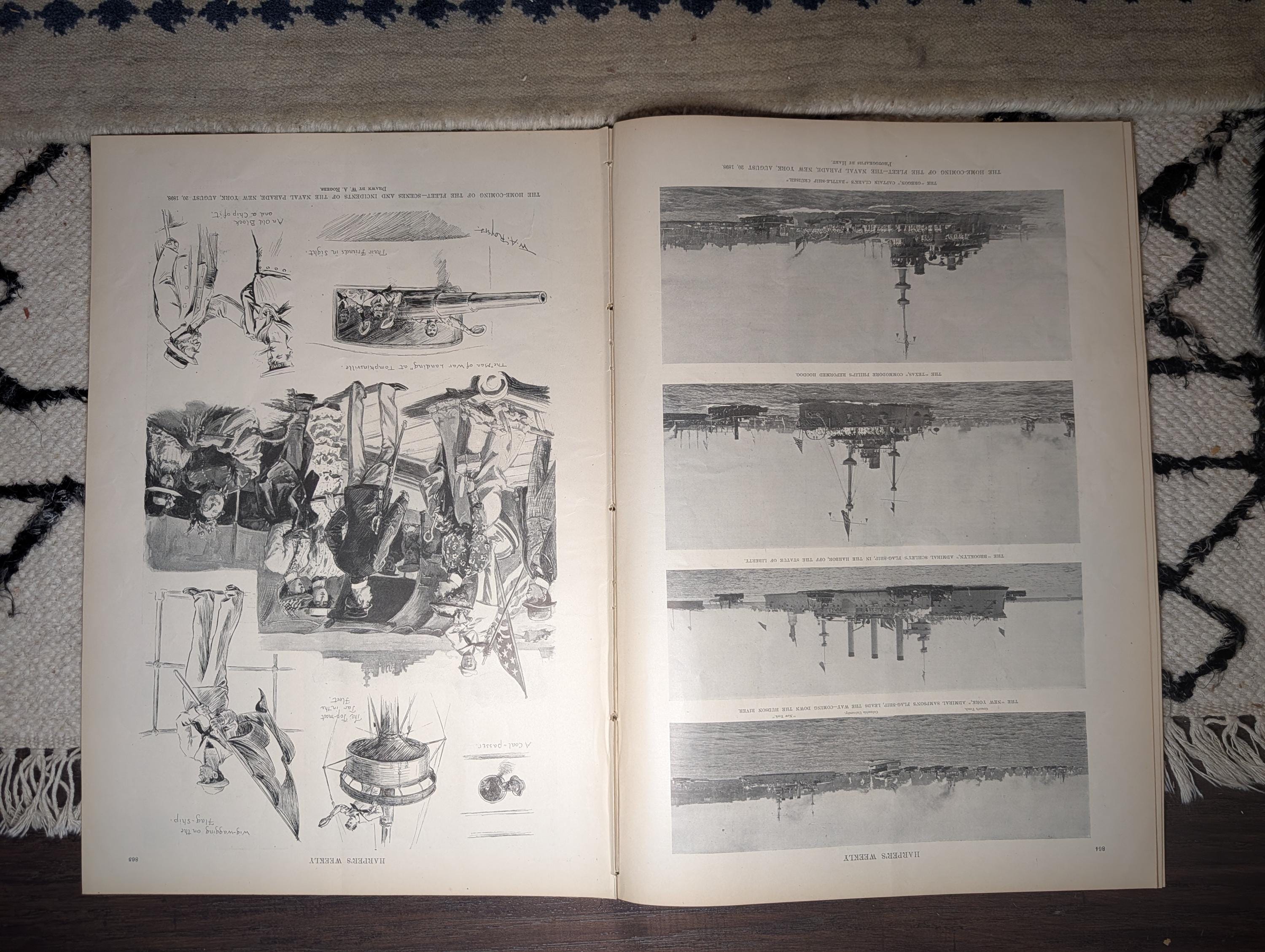1898 Occupation of Ponce Puerto Rico, Navy Homecoming, Philippines — Sep 3