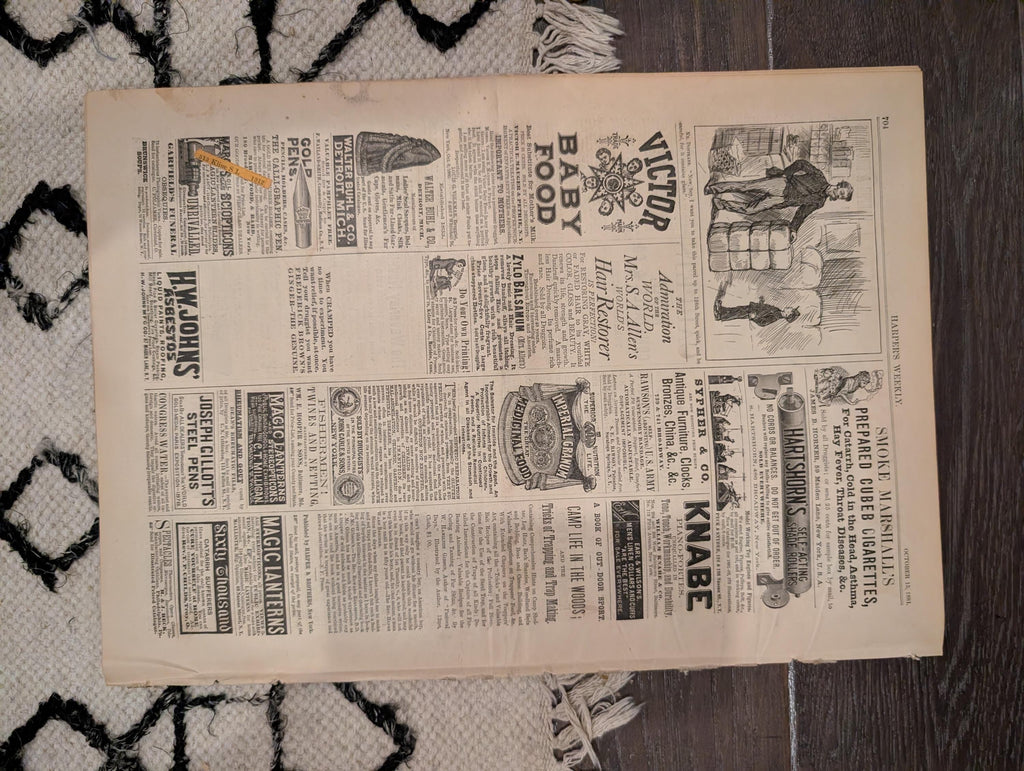 1881 Nast Liberty Garfield Justice, Tenement Life NYC, Atlanta Cotton Expo — Oct 15