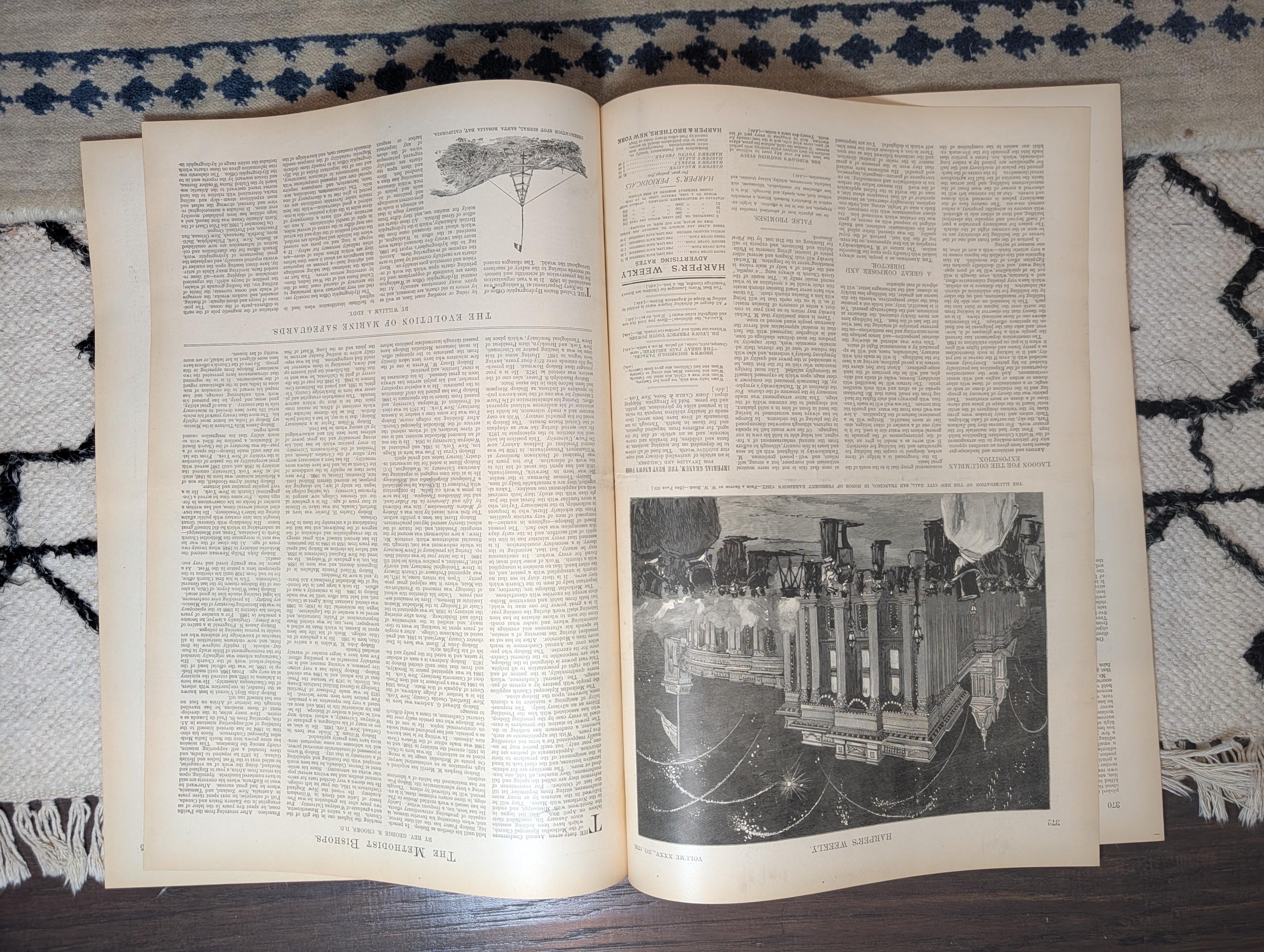 1891 Tchaikovsky Portrait, Methodist Bishops, Tandem Parade Central Park  May 16