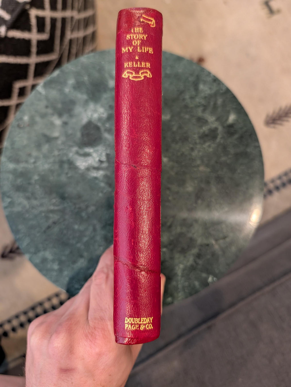 INSCRIBED Helen Keller *Association Copy*, "Story of My Life." 1924