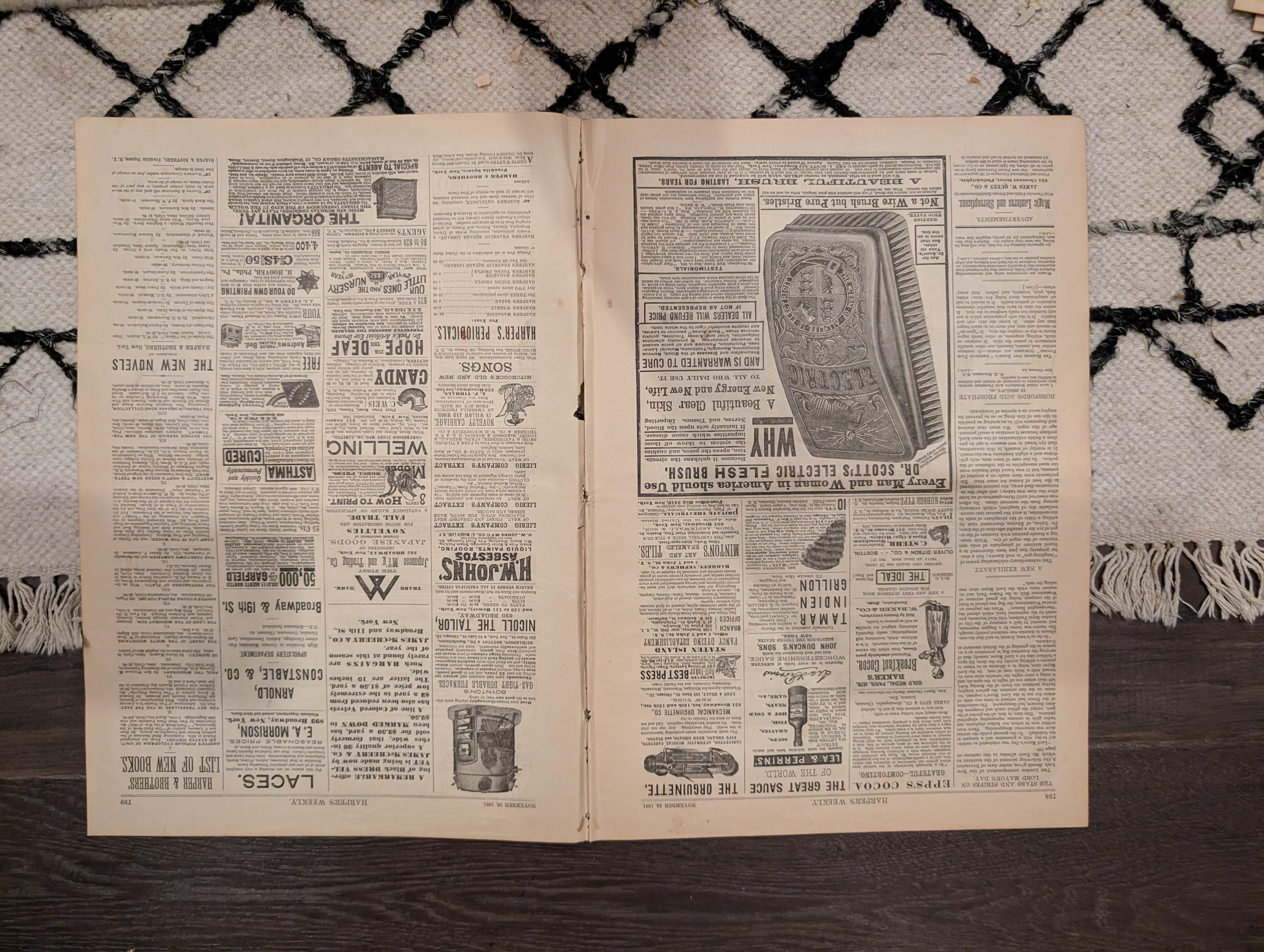 1881 Guiteau Trial, Nast Double, HMS Inflexible, Thanksgiving, Alliance Cruise — Nov 26