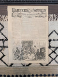 1857 Charles Dickens Harper's Weekly October 31 Panic of 1857 Wall Street
