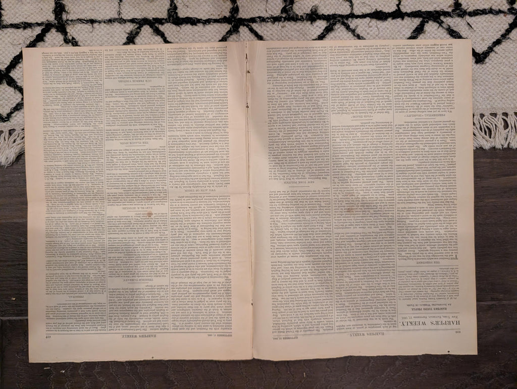 1881 Nast "God Save the President," Garfield's Final Journey, Elberon — Sep 17