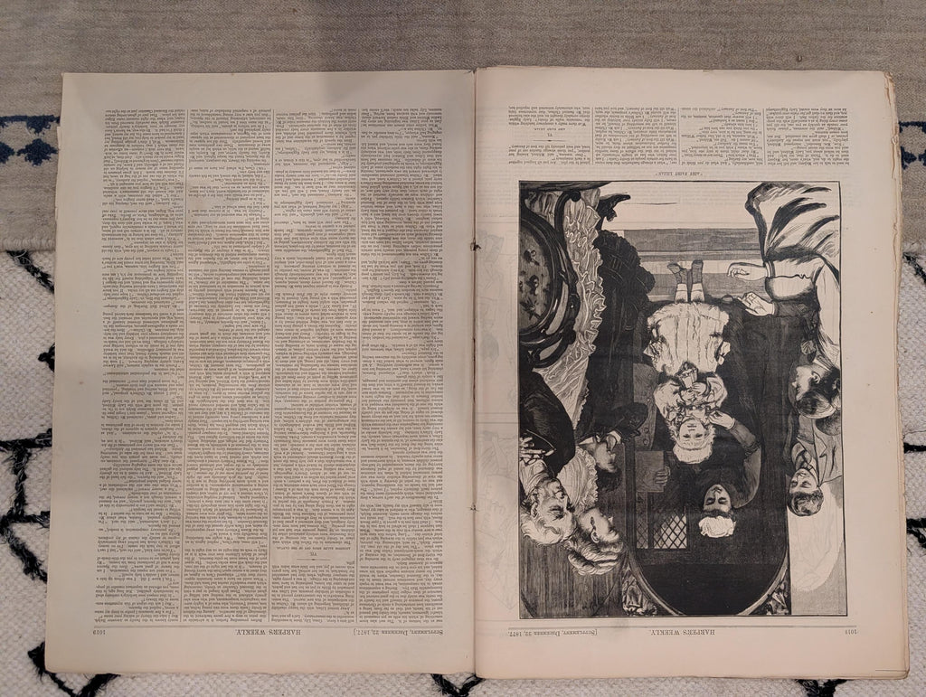 1877 Osman Pasha Plevna, Masquerade Ball, Nast, Victor Hugo — Dec 22