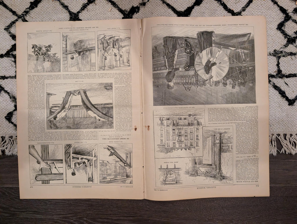 1881 Atlanta Cotton Expo Governors, Sweeping Broadway Night, Harvard Gym — Nov 12