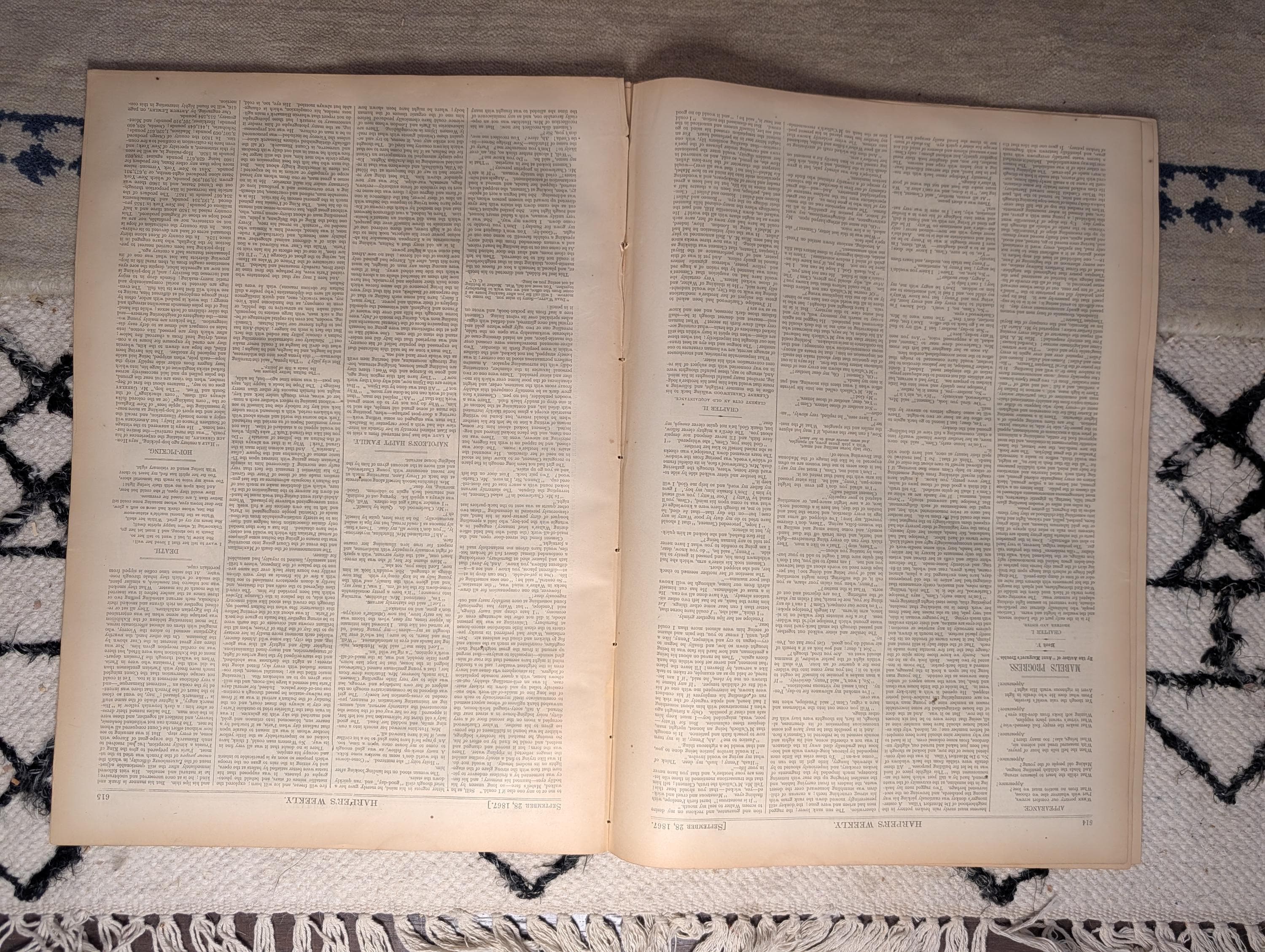 1867 Horace Greeley Oration, Hop Picking NY, Black Voter Registration NC — Sep 28