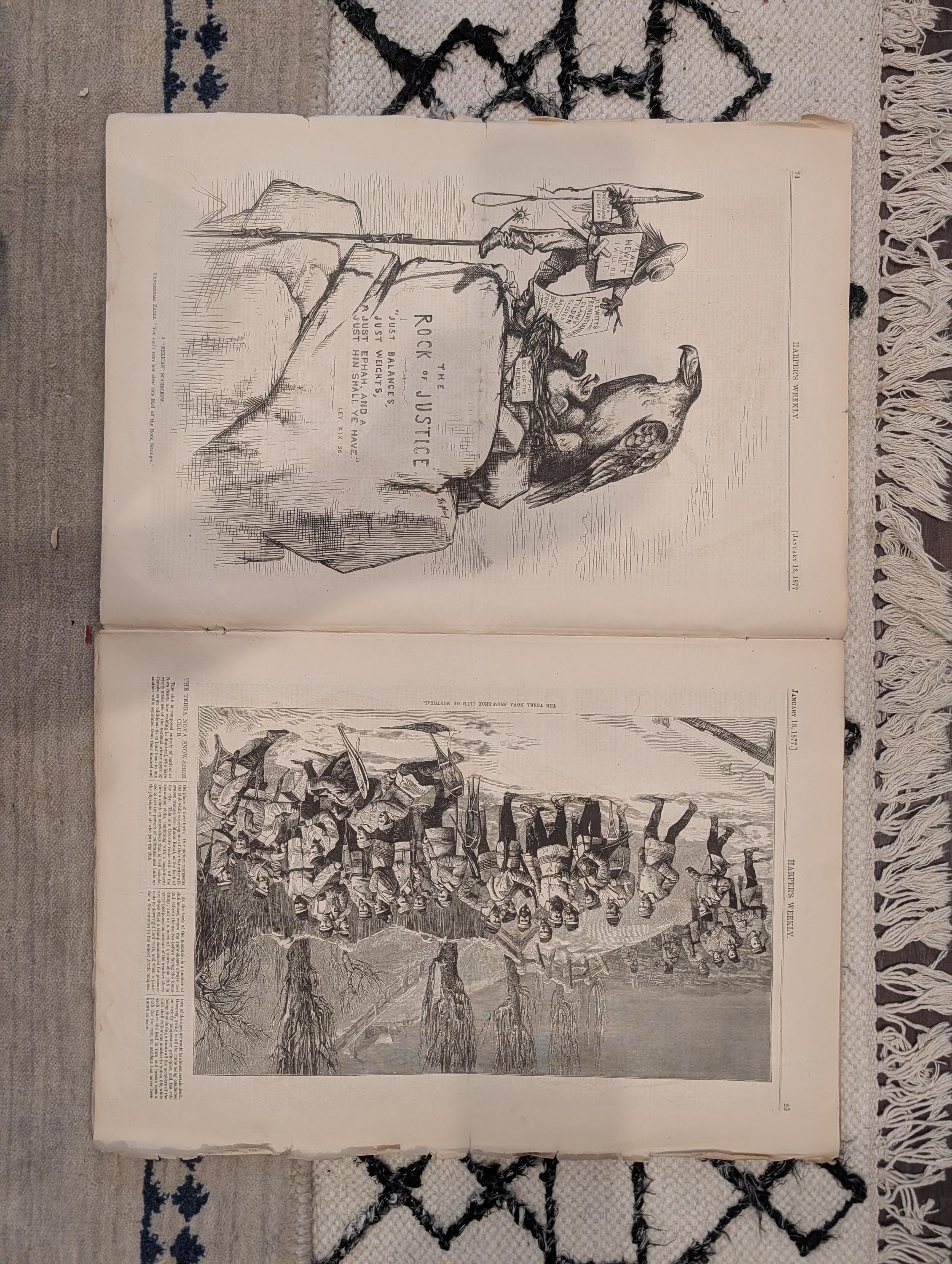 1877 Hudson Bay Christmas, Cherokee Syllabary, Italian Children — Jan 13
