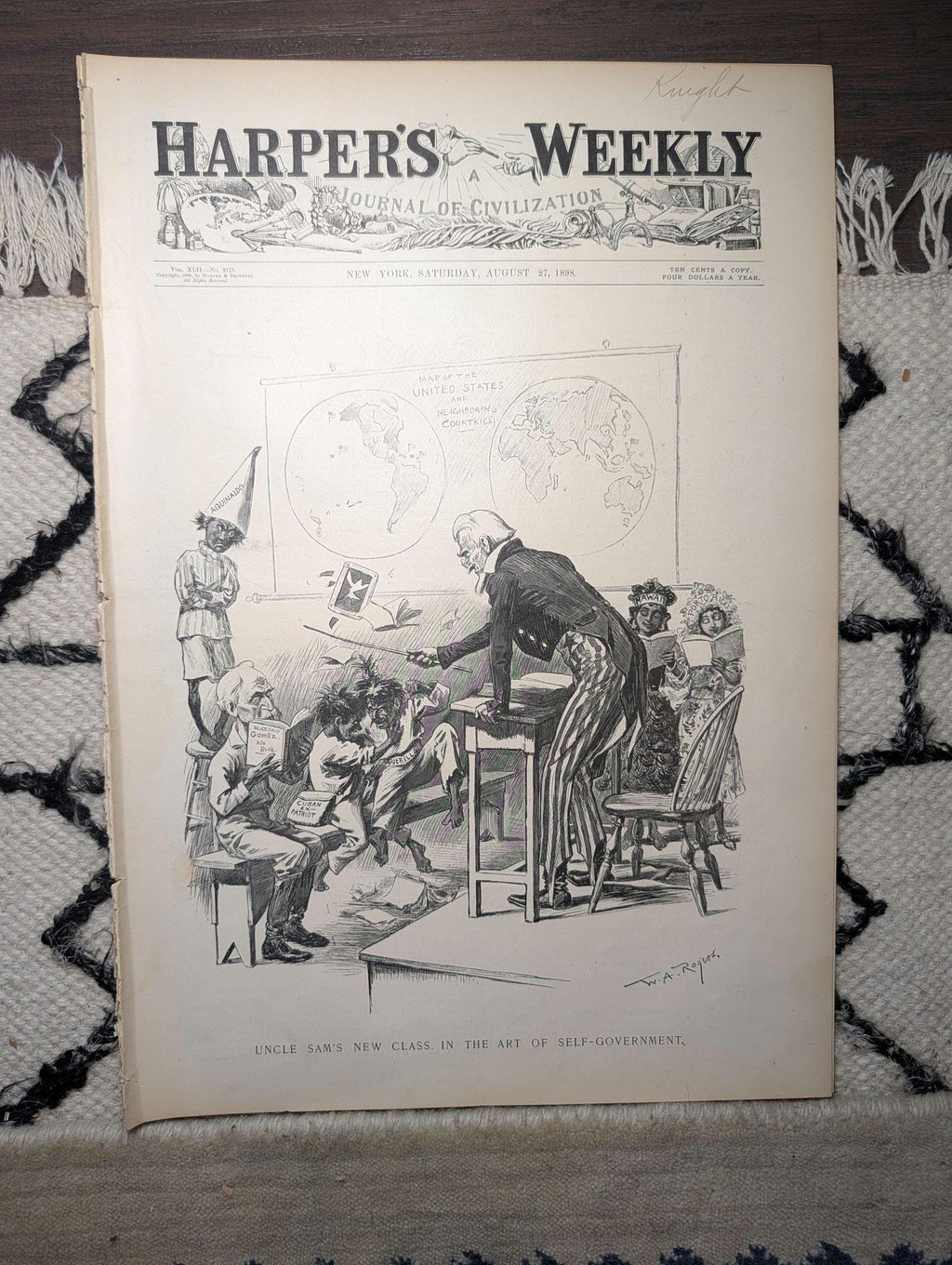 1898 Peace Protocol Ends Spanish War, Camp Wikoff, Klondike — Aug 27