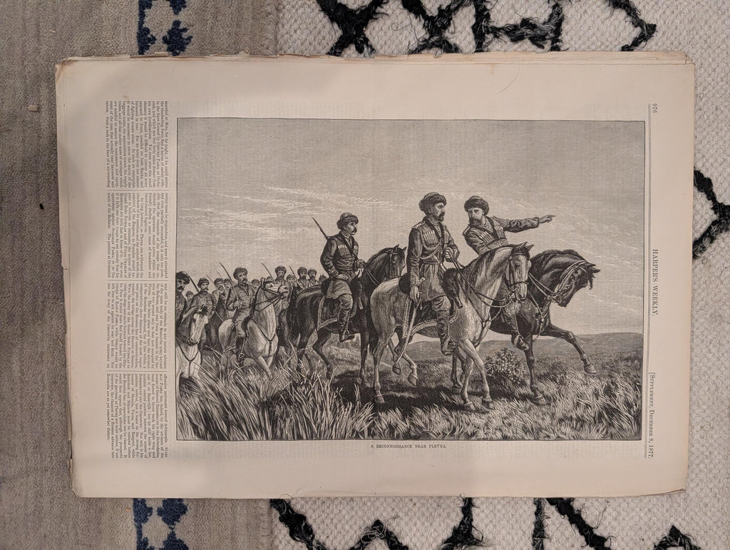 1877 Sitting Bull & U.S. Commission, Kars Fortress, Nast — Dec 8