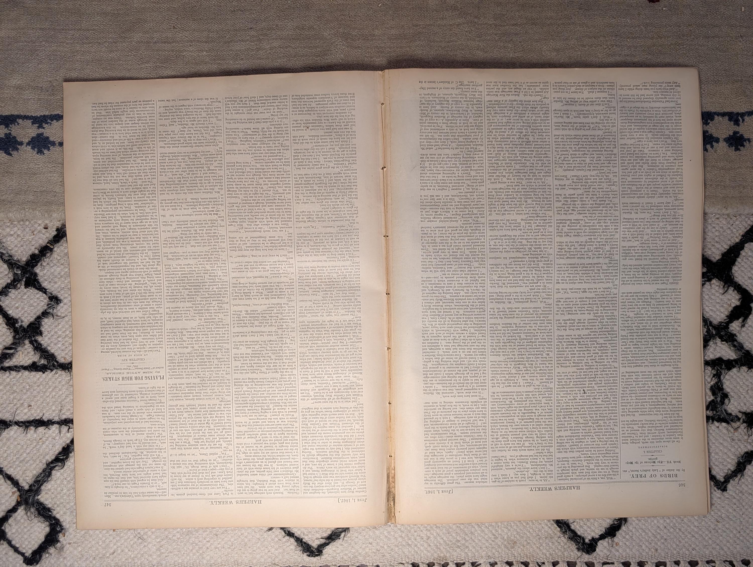 1867 Jefferson Davis Trial — Bail Hearing Richmond, Rebel Demonstration — Jun 1