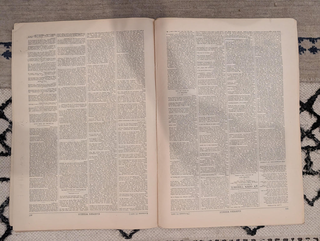 1877 Chief Joseph Surrender, Nicopolis Ruins, Nast Elephant — Nov 17