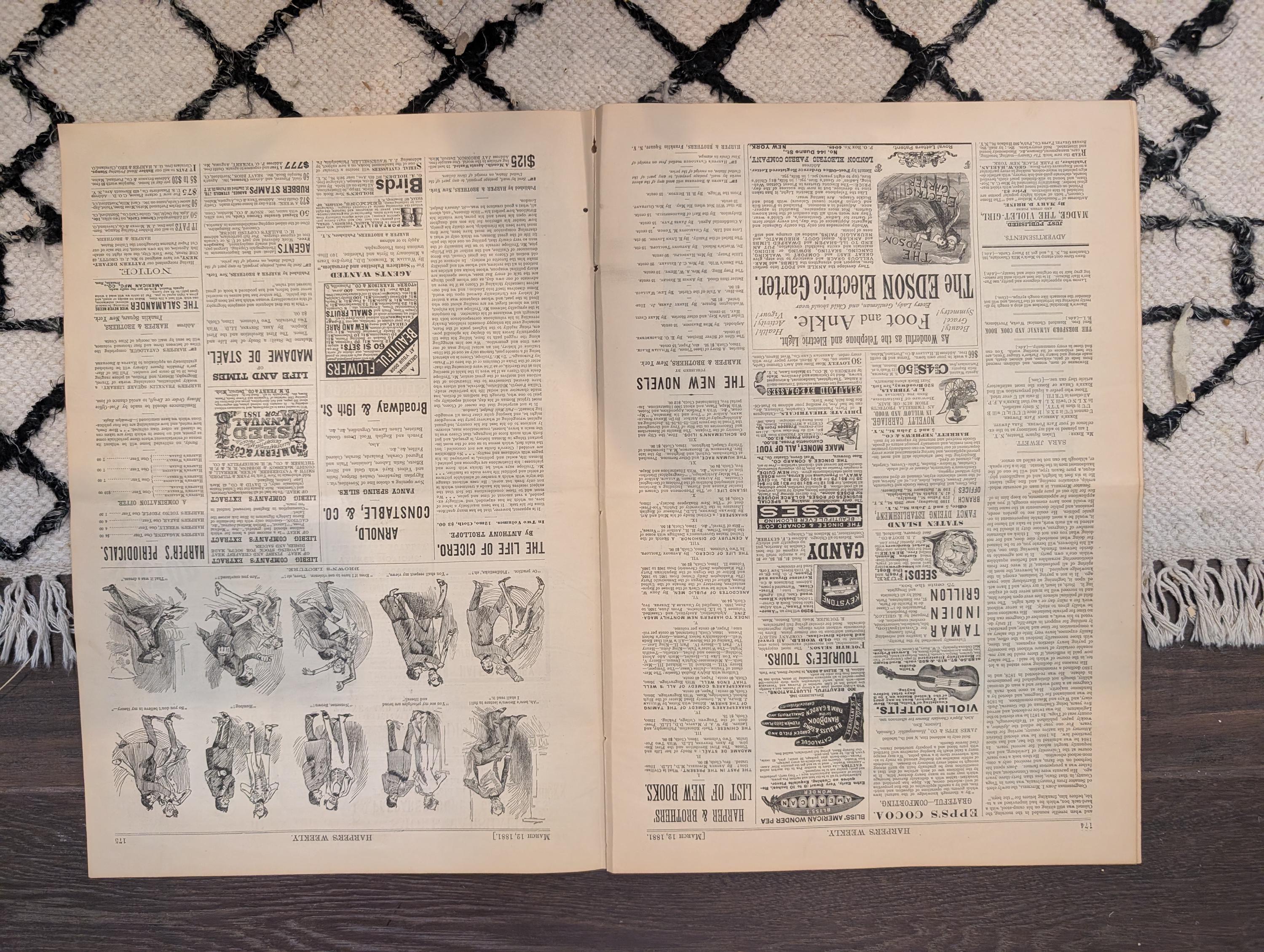 1881 Garfield Inauguration, Hayes Farewell, Nast Citizen Soldier, Vet College — Mar 12
