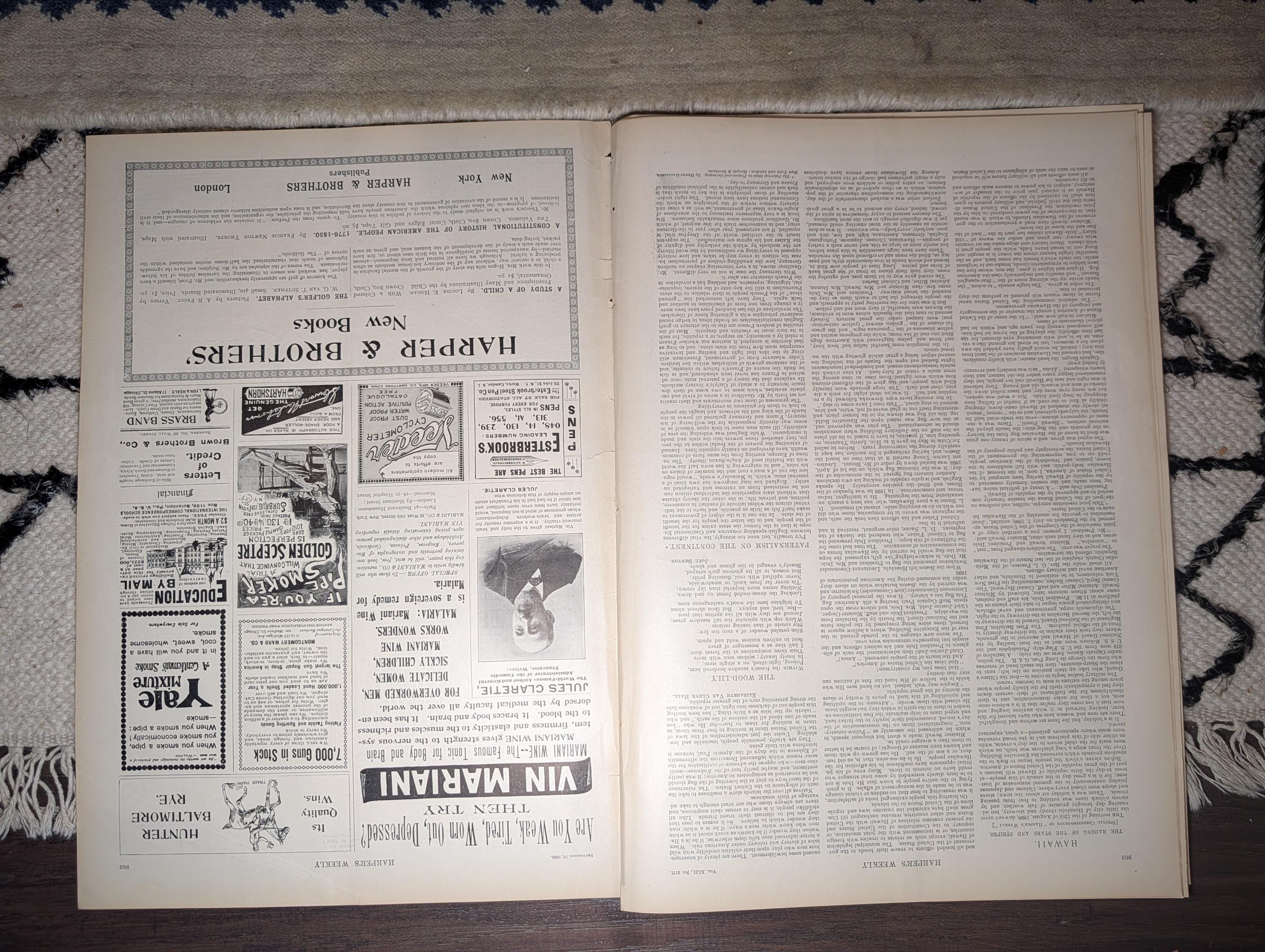 1898 Hawaii Flag Raised, 71st NY Homecoming, Golf Photos, Camp Wikoff — Sep 10