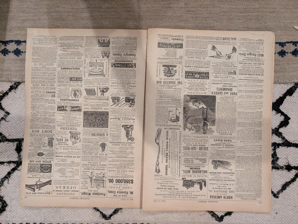 1872 Cincinnati Queen City Harper's Weekly May 11 Hammondsport Vineyards