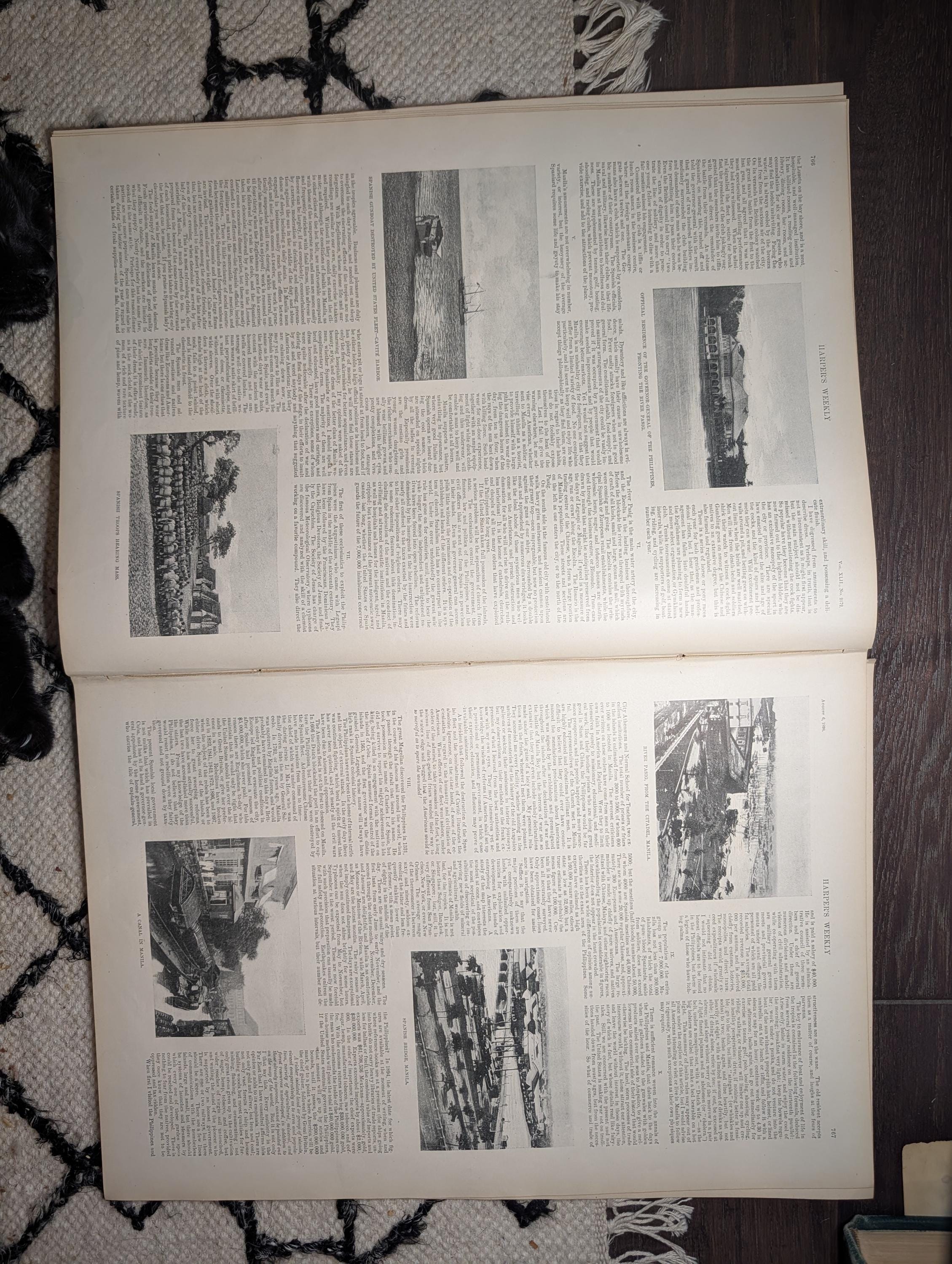 1898 Frederic Remington "Storming of San Juan" Centerfold — Aug 6