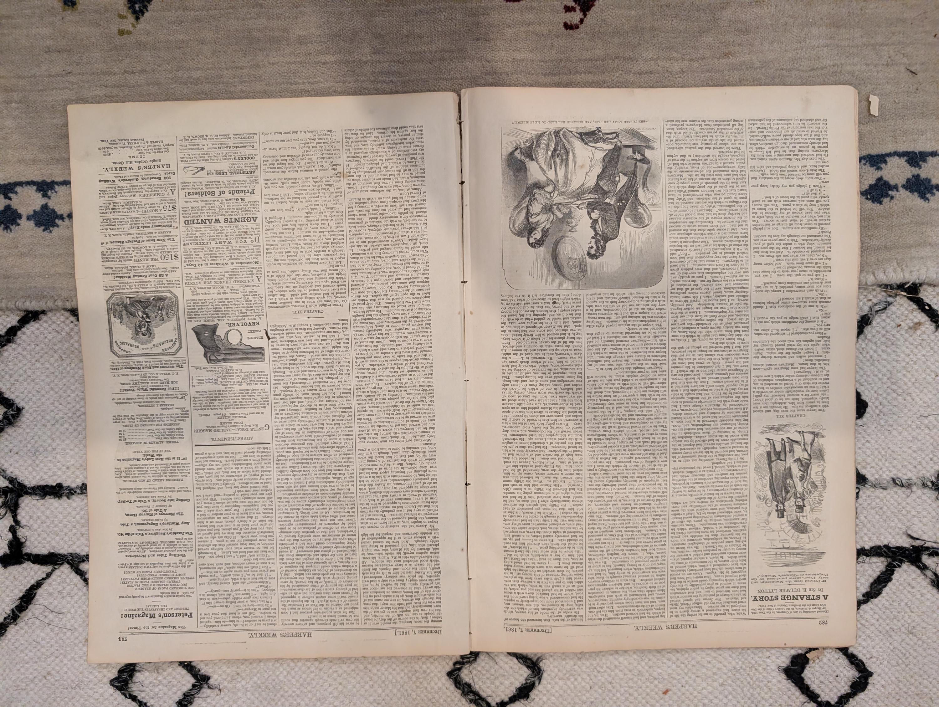 1861 Civil War Florida Harper's Weekly Dec 07 Battle of Belmont Ram Manassas
