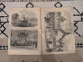 1865 Lincoln Funeral Chicago Harper's Weekly May 20 Garrett's Barn Sultana