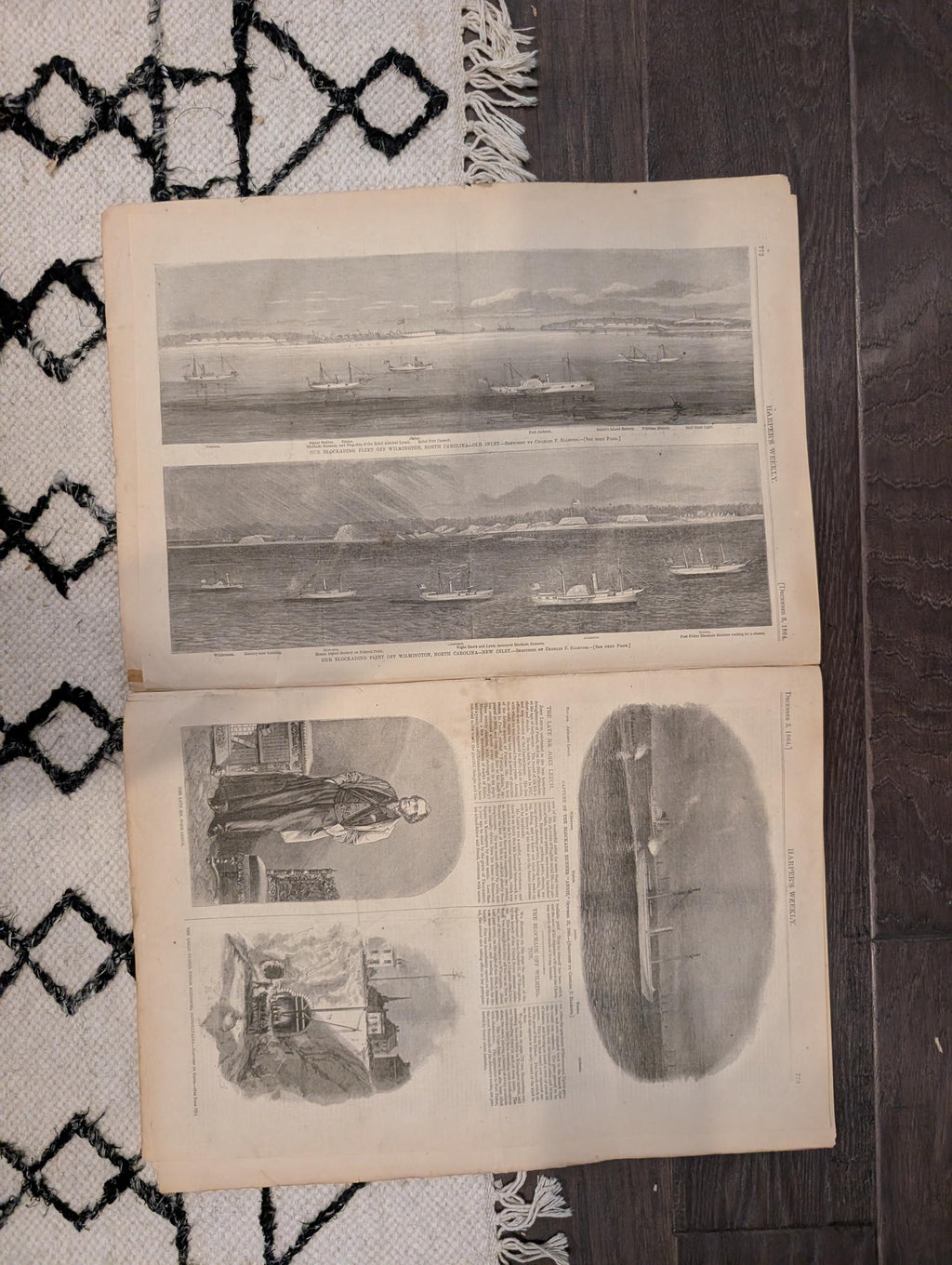 1864 Thomas Nast Thanksgiving Harper's Weekly December 03 Winslow Homer Wishbone