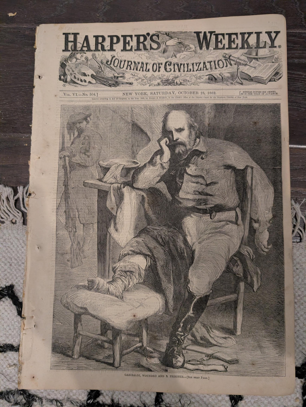 Harper’s Weekly – October 11, 1862 • Battle of Antietam Centerfold • Lincoln Proclamation • South Mountain Map