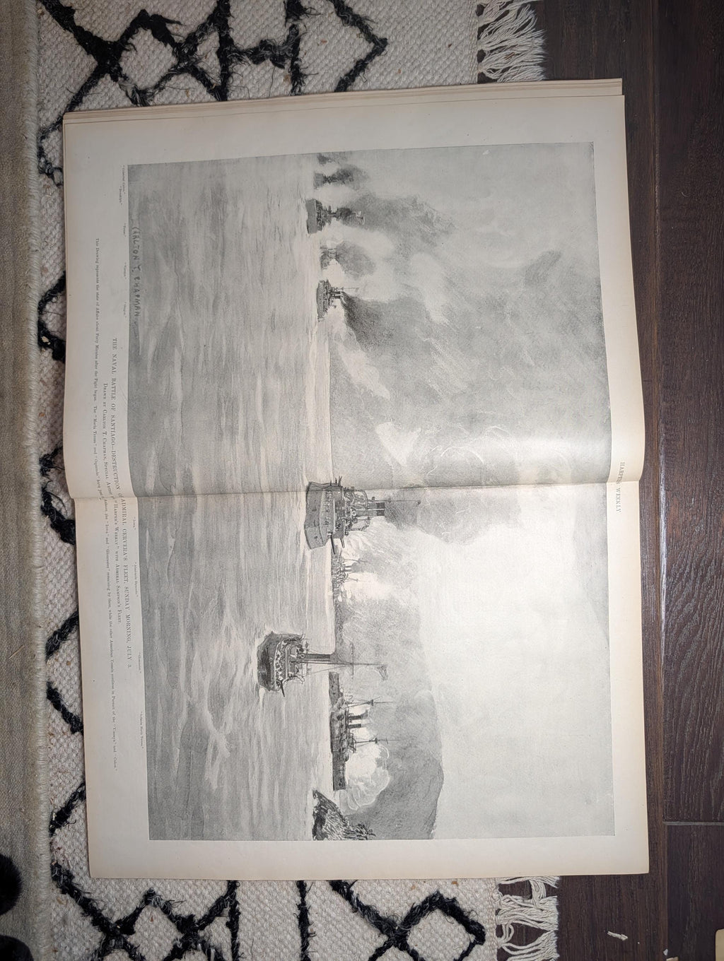 1898 San Juan Hill Charged & Captured, Cervera's Fleet Destroyed — Jul 30