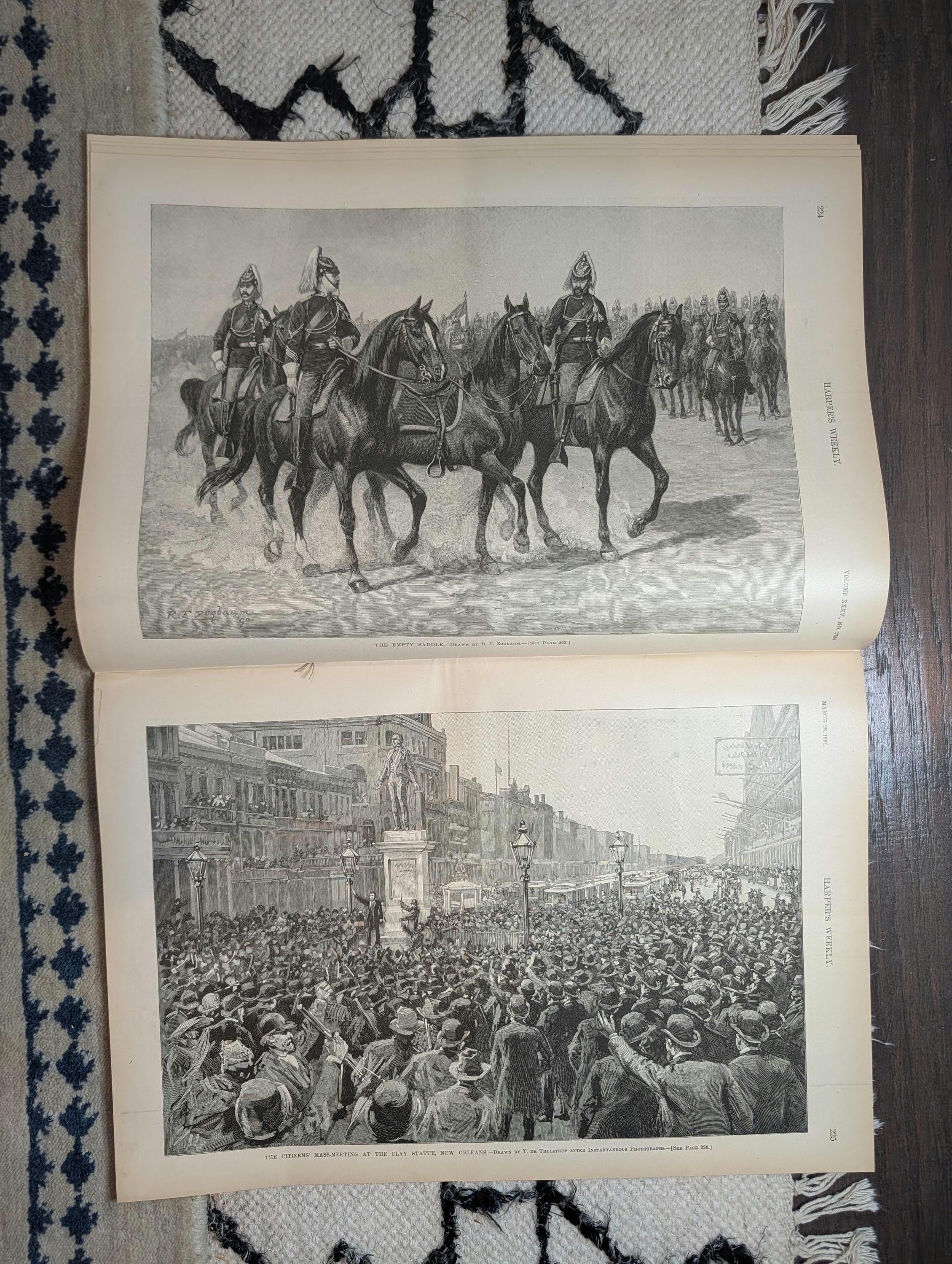 1891 New Orleans Italian Lynching, Toledo, Easter Lilies — Mar 28