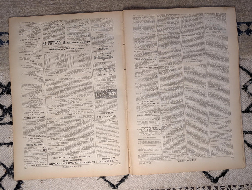 1867 Nast Lincoln & Drummer Boy (Met Museum), Supreme Court Interior — Apr 27