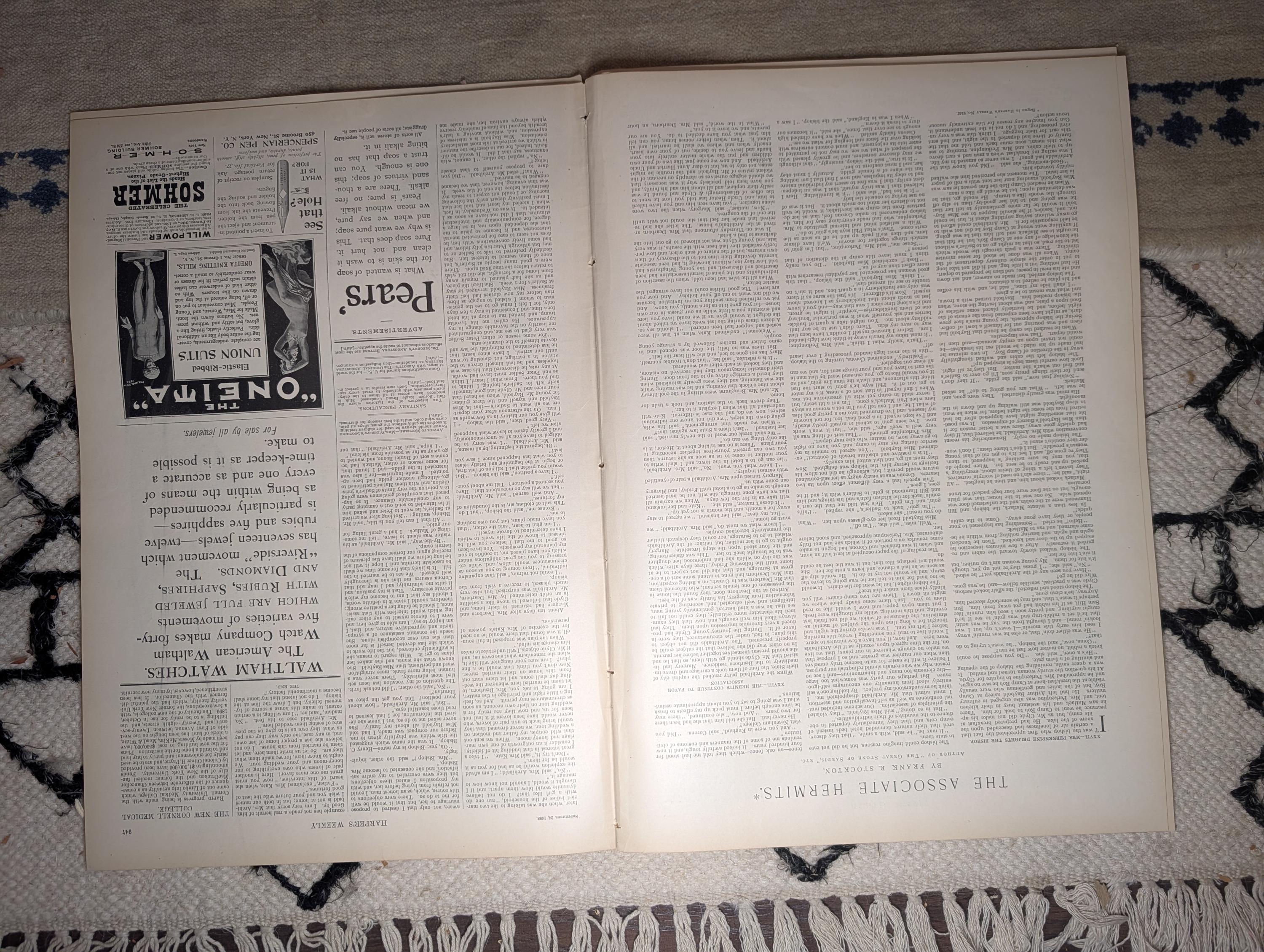 1898 Colonel Theodore Roosevelt Front Page Photo, Puerto Rico End, Golf — Sep 24