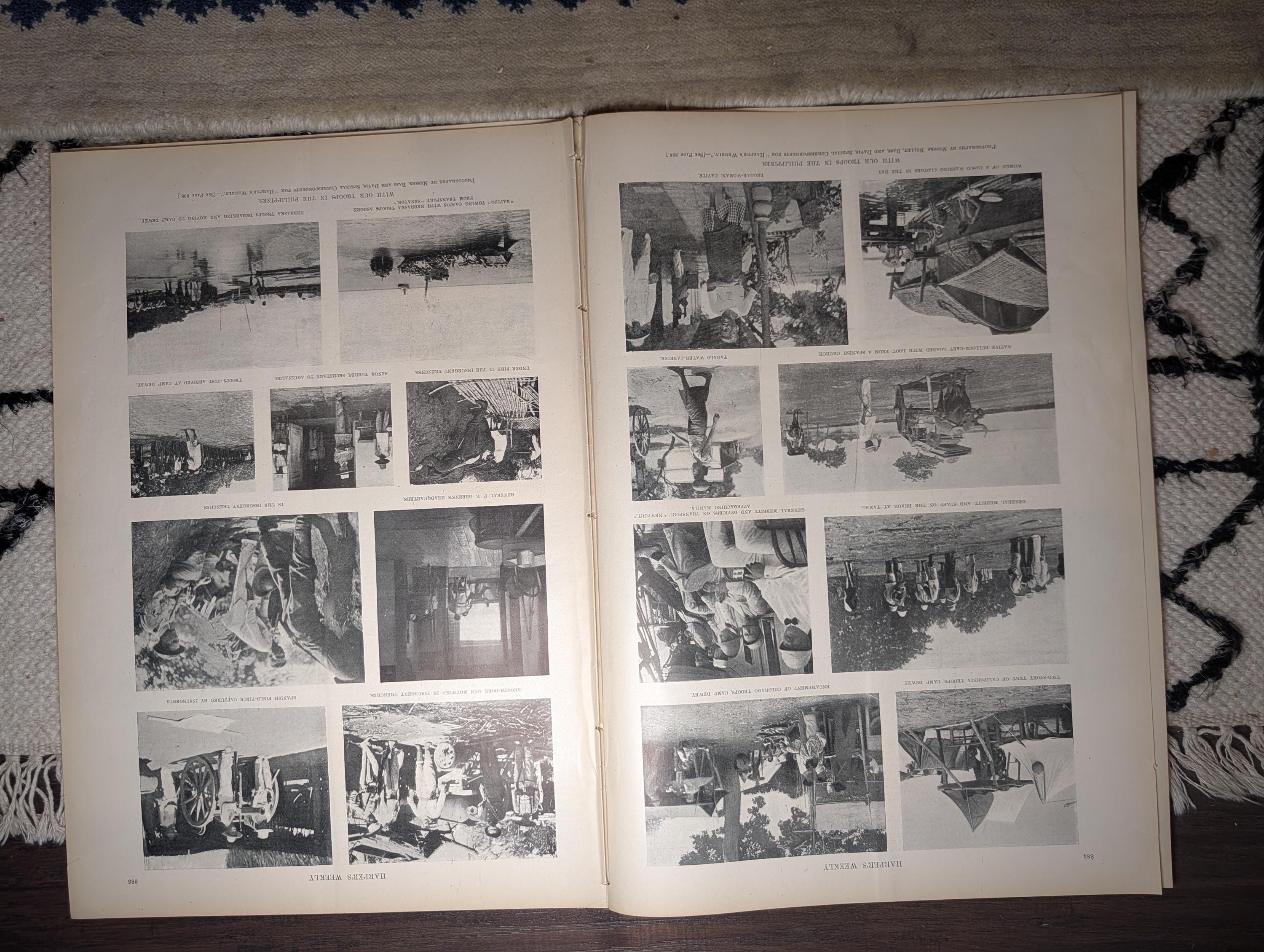 1898 Hawaii Flag Raised, 71st NY Homecoming, Golf Photos, Camp Wikoff — Sep 10