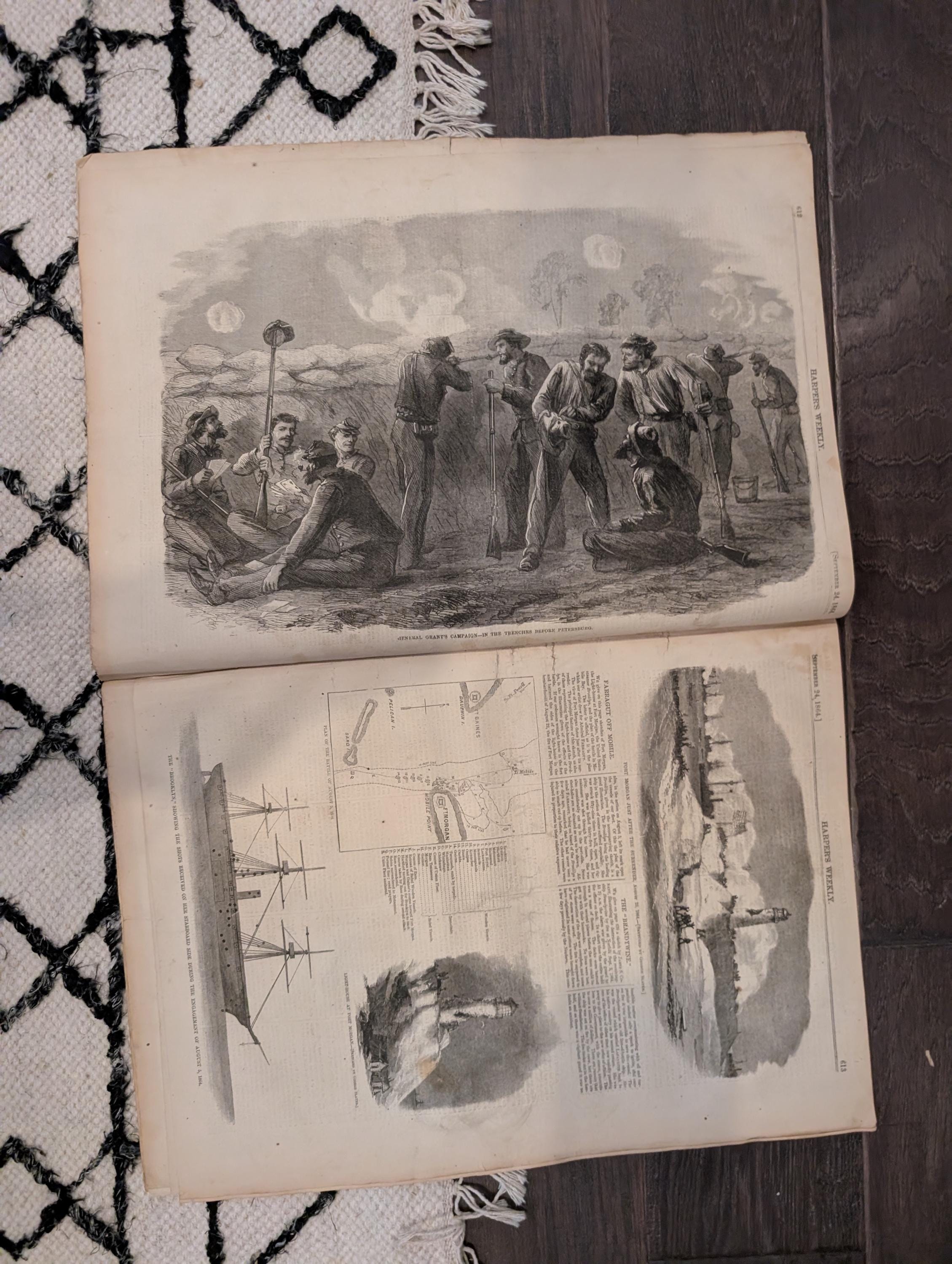 1864 Thomas Nast Blessings of Victory Harper's Weekly September 24 John Morgan