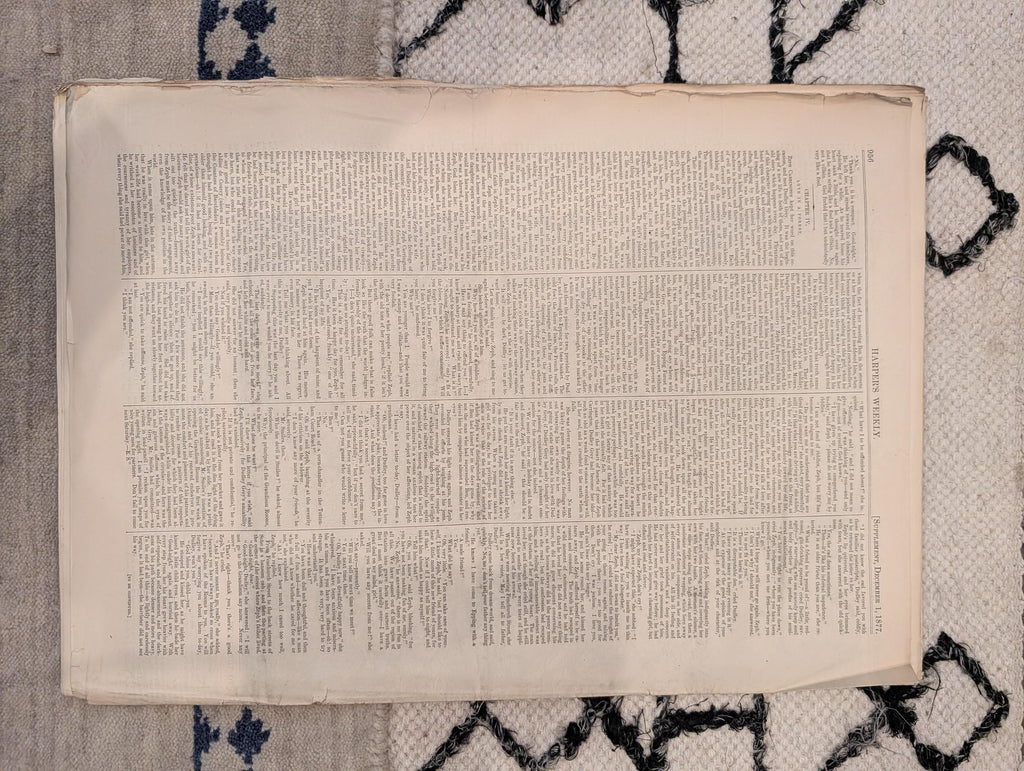 1877 Morton Funeral, Plevna Skirmish Circassians, Nast, Doctors — Dec 1